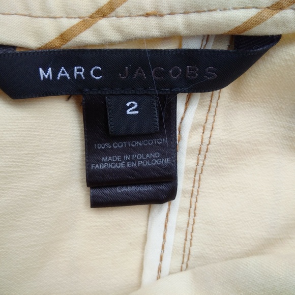 MARC jacobs nude stripe strapless denim like dress - Picture 10 of 10